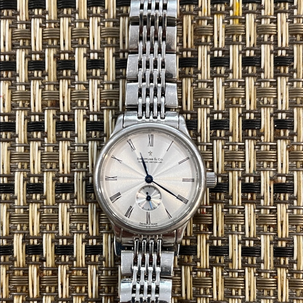 Dreyfuss & Co Timepiece with Intricate Bracelet